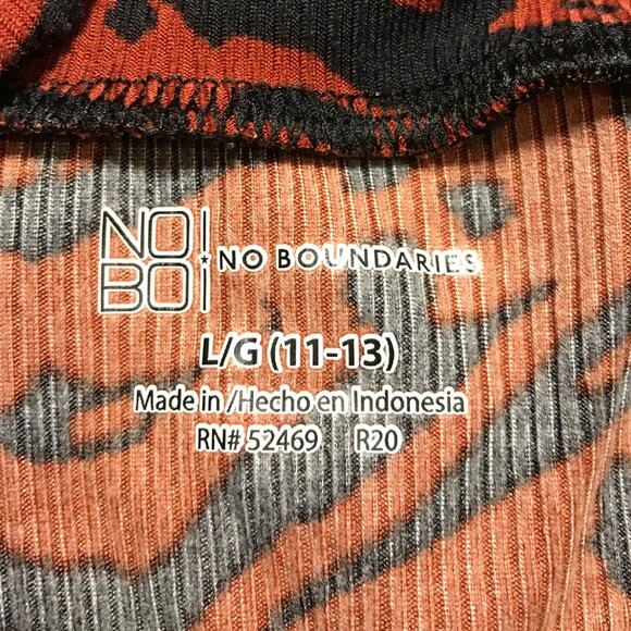 No Boundaries Vintage Mock Turtleneck Sleeveless Stretchy Blouse L - Picture 3 of 5